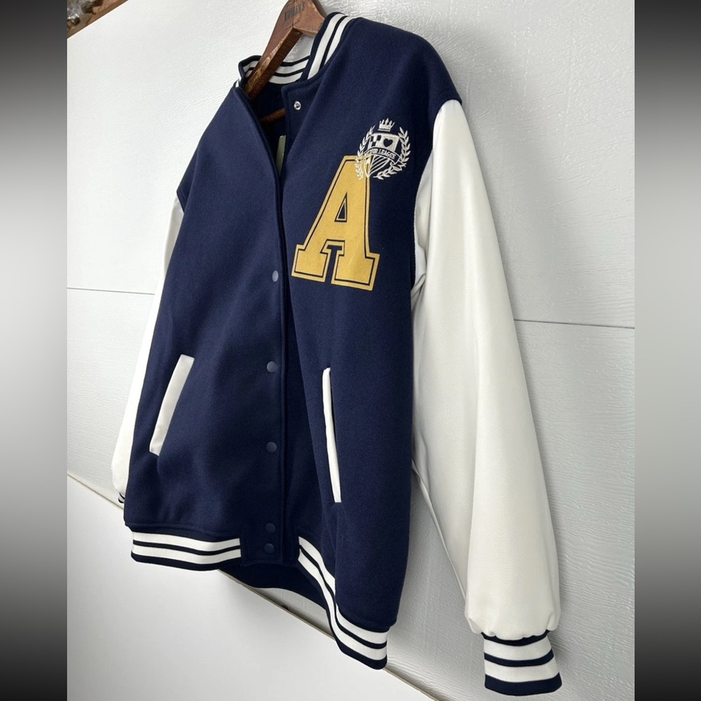 H&M letter A Men’s Varsity Jacket -Heavy coat ~Sz. Small